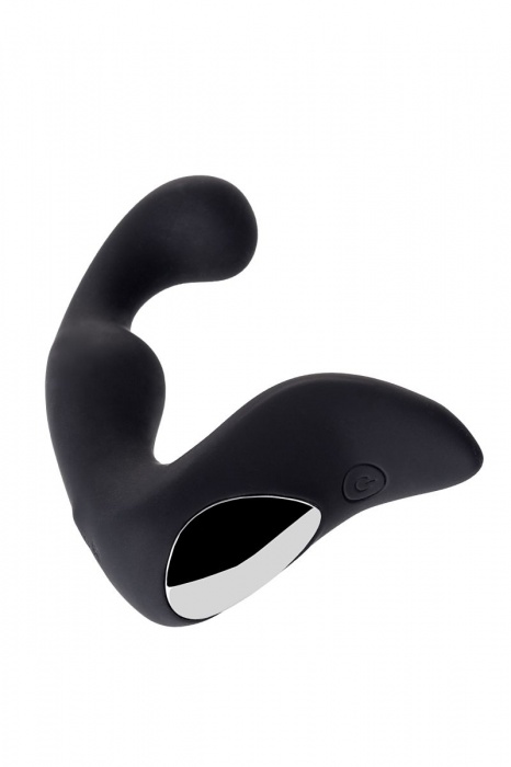 Чёрный изогнутый вибростимулятор простаты Erotist - Erotist Adult Toys - в Новом Уренгое купить с доставкой
