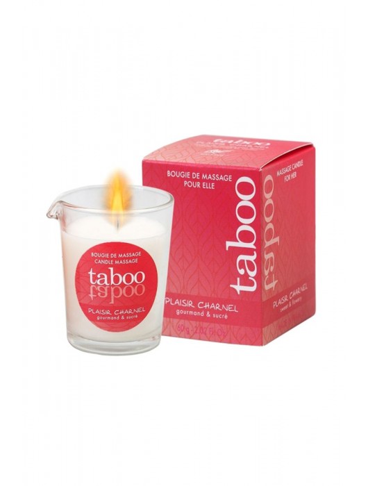 Массажное аромамасло с афродизиаками для женщин RUF Taboo Plaisir charnel - 60 гр. - RUF - купить с доставкой в Новом Уренгое