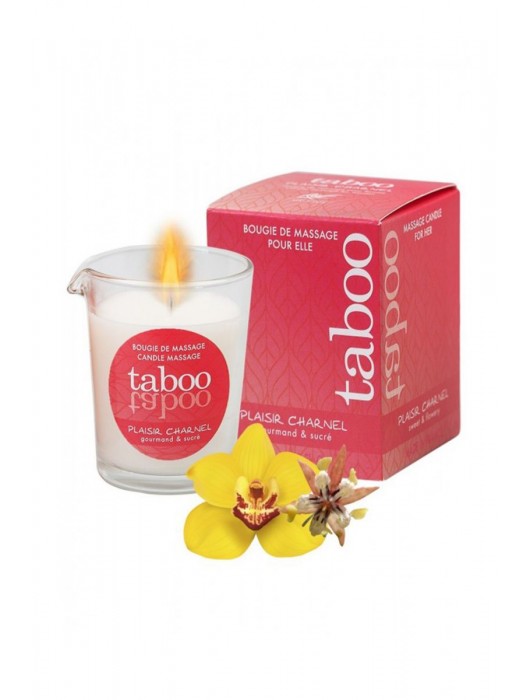 Массажное аромамасло с афродизиаками для женщин RUF Taboo Plaisir charnel - 60 гр. - RUF - купить с доставкой в Новом Уренгое