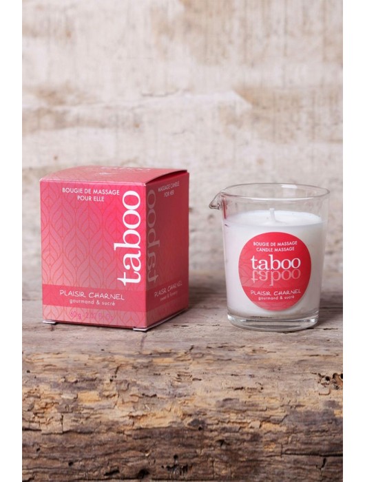 Массажное аромамасло с афродизиаками для женщин RUF Taboo Plaisir charnel - 60 гр. - RUF - купить с доставкой в Новом Уренгое