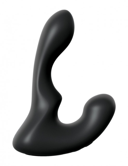Черный анальный вибростимулятор P-Spot Milker - 14 см. - Pipedream - в Новом Уренгое купить с доставкой