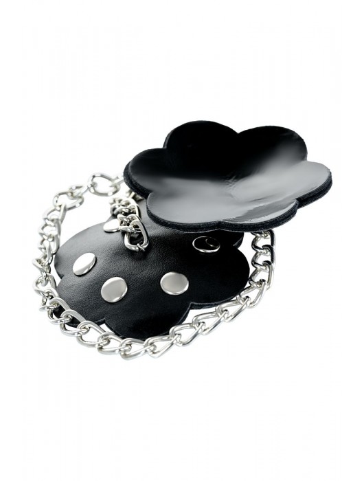 Черные пэстис с цепочкой Theatre - ToyFa - купить с доставкой в Новом Уренгое