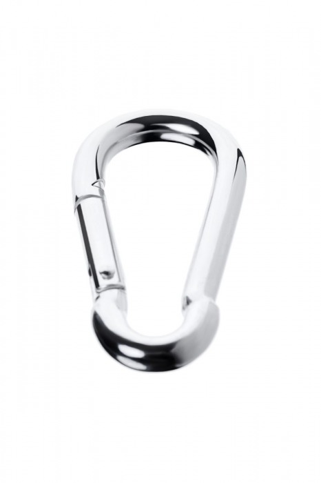 Серебристый карабин TOYFA Metal - ToyFa - купить с доставкой в Новом Уренгое