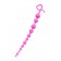 Розовая силиконовая анальная цепочка Long Sweety - 34 см. - ToyFa в Новом Уренгое Розовая силиконовая анальная цепочка Long Sweety - 34 см. - ToyFa