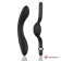 Черный вибратор с пультом-часами Anne s Desire Curve G-Spot Vibe Wireless Watchme - 20,5 см. - DreamLove купить в Новом Уренгое с доставкой в Orgasmix.ru Черный вибратор с пультом-часами Anne s Desire Curve G-Spot Vibe Wireless Watchme - 20,5 см. - DreamLove