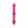 Розовый двусторонний вибромассажёр - 26,8 см. - I-MOON купить в Новом Уренгое с доставкой в Orgasmix.ru Розовый двусторонний вибромассажёр - 26,8 см. - I-MOON
