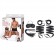 Эротический набор 4PC Bondage Bed Strap   Flogger Kit - Lux Fetish - купить с доставкой в Новом Уренгое