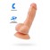 Телесный фаллоимитатор Rolo - 17 см. - ToyFa
