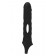 Черная насадка-удлинитель Vibrating Extender With Remote с вибрацией - Dream Toys - в Новом Уренгое купить с доставкой