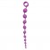 Лиловая анальная цепочка Beaded Adventure - 35,5 см. - Selopa