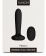 Чёрный анальный вибростимулятор Primo с функцией нагрева - 12 см. - Svakom в Новом Уренгое Чёрный анальный вибростимулятор Primo с функцией нагрева - 12 см. - Svakom