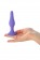 Фиолетовая анальная втулка Toyfa A-toys - 12,5 см. - A-toys