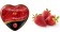 Массажная свеча с ароматом клубники Bougie Massage Candle - 35 мл. - Plaisir Secret - купить с доставкой в Новом Уренгое