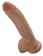 Фаллоимитатор-мулат 9  Cock with Balls - 22,9 см. - Pipedream